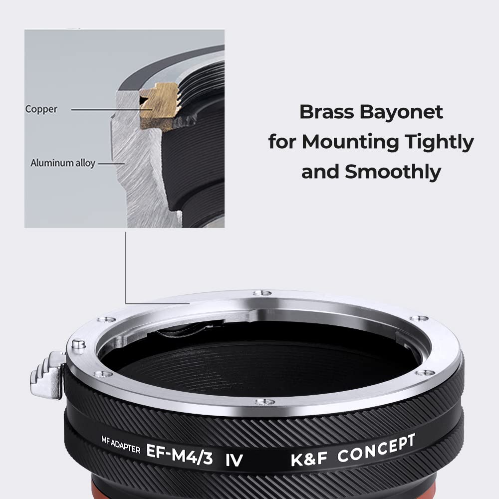 Amazon.com : K&F Concept Lens Mount Adapter EOS-M4/3 IV Manual